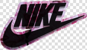  pink  nike  logo  picsart  madewithpicsart  popular   Graphics  HD Png Download
