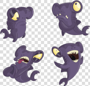 Hammer Shark Character Creation Vector Cartoon Toon   Cartoon  HD Png Download