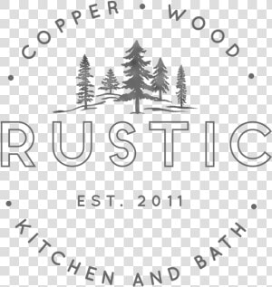Rustic Kitchen And Bath   Christmas Tree  HD Png Download