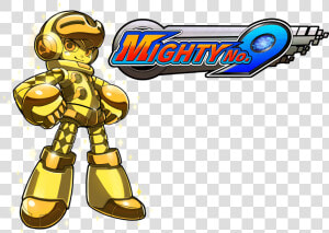 9 Announces Release Date   Mighty No 9 Logo  HD Png Download