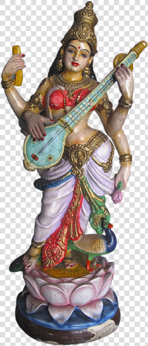 Figure Statue Saraswati Free Photo   Saraswati Png  Transparent Png