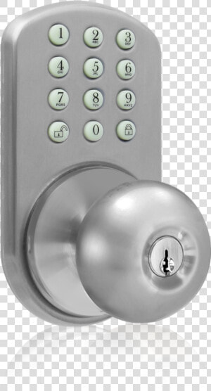 Keyless Entry Knob Door Lock With Electronic Digital   Locks For Escape Rooms  HD Png Download
