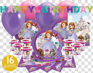 Disney Sofia The First Ultimate Guests All   Balloon  HD Png Download