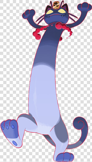 Gigantamax Meowth  HD Png Download