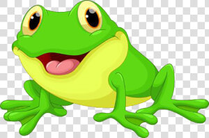 The Frog Kermit Cartoon Free Hq Image Clipart   Cute Frog  HD Png Download