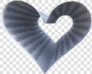 Sheet  Music  Heart  Piano  Concert  Sound  Disco    Heart  HD Png Download