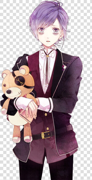 Diabolik Lovers Kanato And Azusa  HD Png Download