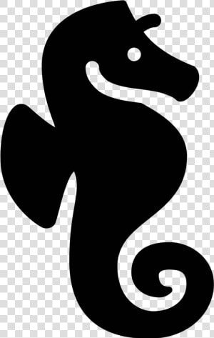 Seahorse Filled Icon   Illustration  HD Png Download