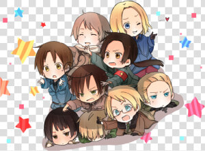Hetalia  Anime  And Chibi Image  HD Png Download