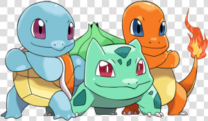 Thumb Image   Pokemon Kanto Starters Png  Transparent Png