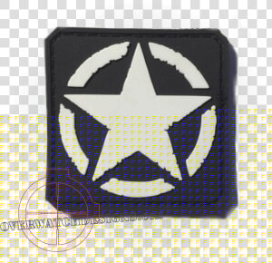 Invasion Star Patch  Black   Willys Jeep Decal Set  HD Png Download