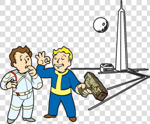 Nukapedia The Vault   Cartoon  HD Png Download