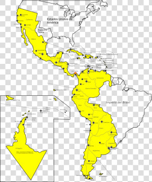 Clip Art Image Atlas Bol Labled   Gran Colombia Alt History  HD Png Download