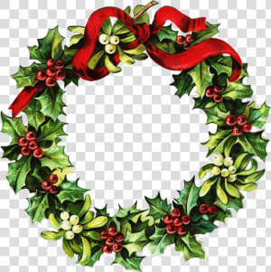 Transparent Christmas Candles Clipart   Christmas Wreath Clip Art  HD Png Download