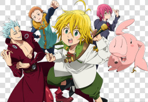 Seven Deadly Sins Stickers  HD Png Download