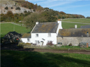 Farmhouse On Working Farm   Cottage  HD Png Download