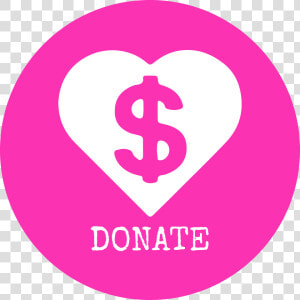 Donate Icon Pink  HD Png Download