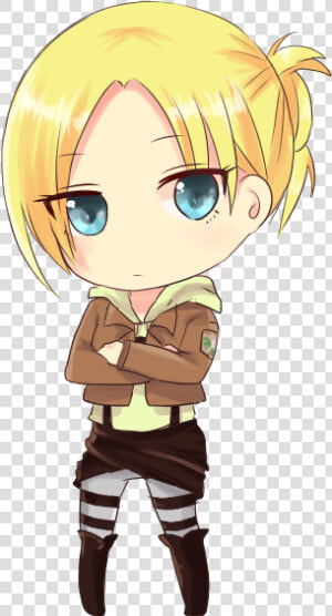 Attack On Titan Annie Chibi  HD Png Download