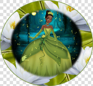 Free The Princess And The Frog Party Ideas   Princess Tiana Green Dress  HD Png Download