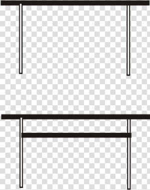 Table Svg Clip Arts   Table 2d Front View Png  Transparent Png