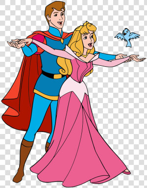 Princess Aurora And Phillip  HD Png Download