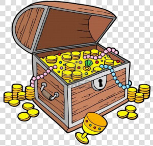 Treasure Chest Clip Art   Treasure Chest Pirate Clipart  HD Png Download