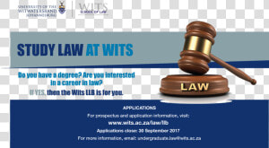 Wits School Of Law  HD Png Download