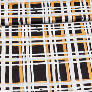 Royal Satin Gold blue Stripes   Pattern  HD Png Download