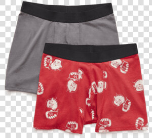 Men S Santa S Helper  amp  Lig Boxer Brief Set   Board Short  HD Png Download