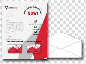 Direct Mail Letter With Card  HD Png Download