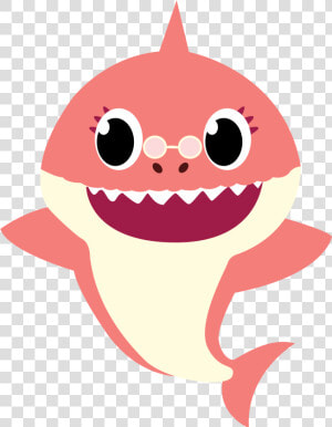 Baby Shark Png   Baby Shark Grandma Png  Transparent Png