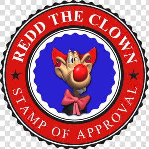 Redd The Clown Stamp Of Approval   Thinking Animation  HD Png Download