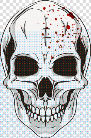 Calavera Skull Clip Art   Transparent Background Skull Png  Png Download