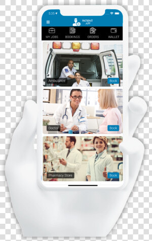 Medical App Script   Smartphone  HD Png Download