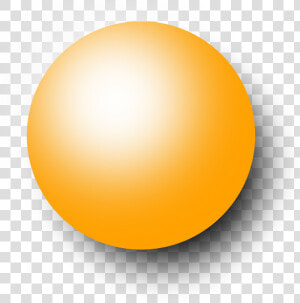 Orange Circle Clipart Free   Kugel Clipart  HD Png Download