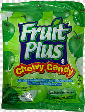 Fruit Plus Chewy Candy Apple Flavour   Snack  HD Png Download