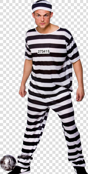 Prisoner Png   Male Prisoner Halloween Costume  Transparent Png