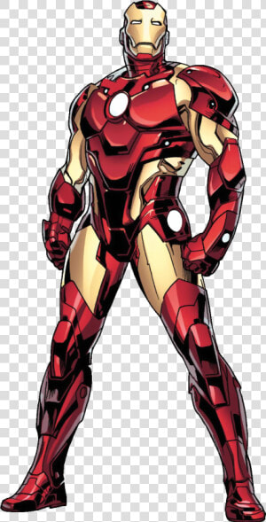 Ironman Avengers Png Image   Draw Iron Man Full Body  Transparent Png