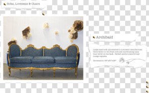 Archibald Sofa   Png Download   Studio Couch  Transparent Png