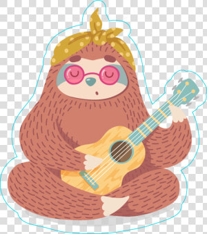 Transparent Hang Loose Png   Cute Sloth Backgrounds  Png Download