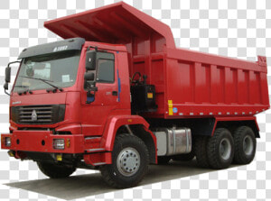 Sinotruck Howo 10 Wheels 6 4 Dump Truck   Dump Truck Red Png  Transparent Png