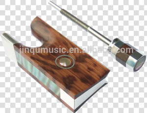 Excellent Violin Snakewood Bow Frog With Silver Mounted   Trowel  HD Png Download
