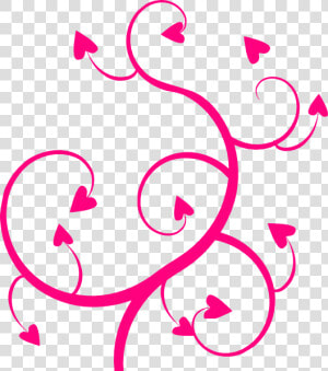 Transparent Swirl Clip Art   Hearts Swirl Clipart  HD Png Download