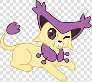 Male Delcatty    My Starter Poke    With A Mustache   Cartoon  HD Png Download
