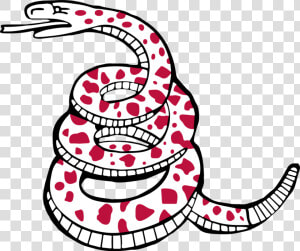 File Red And White   Red White And Blue Gadsden Flag  HD Png Download