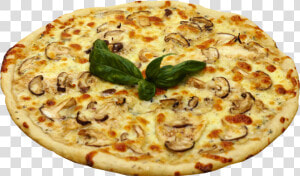 Mushroom Pizza   California style Pizza  HD Png Download