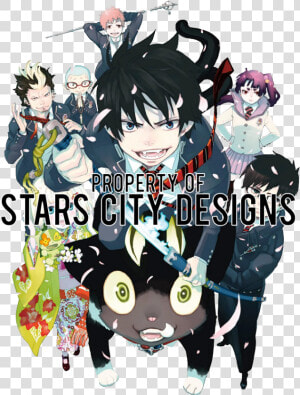 Ao No Exorcist Cover  HD Png Download