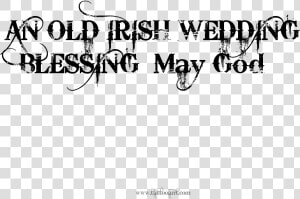 Blessing May Good Nice Irish Word Art Tattoo   Blessing Word  HD Png Download
