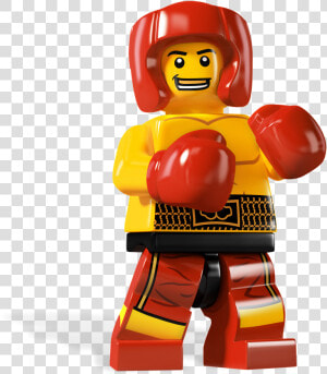 Lego Png Photo   Lego Minifigures Series 5 Boxer  Transparent Png