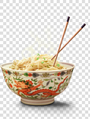 Chopsticks   Bowl Of Noodles Transparent Background  HD Png Download